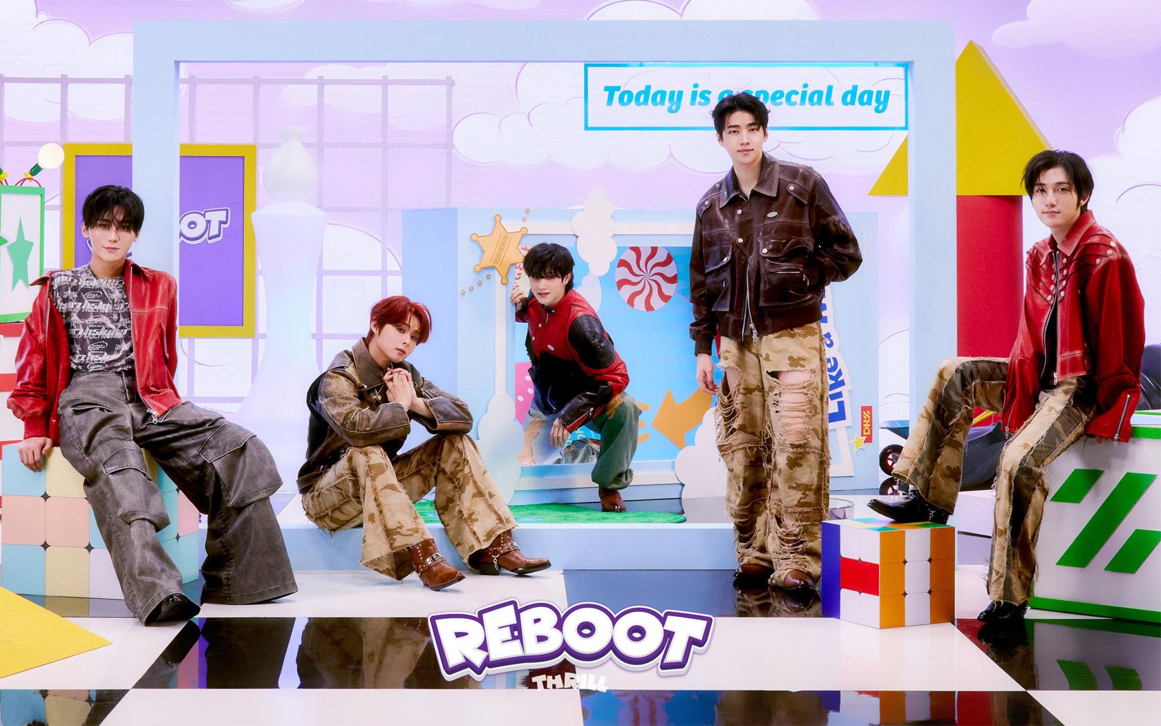 DKZ MINI ALBUM REBOOT PLATFORM ジェチャン コンプ 良質 REBOOT ALBUM MINI DKZ PLATFORM コンプ ジェチャン K-POP