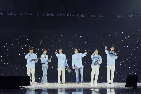 EXO, Suho, Baekhyun, Doh Kyung Soo (D.O.), Chanyeol, Chen, Xiumin