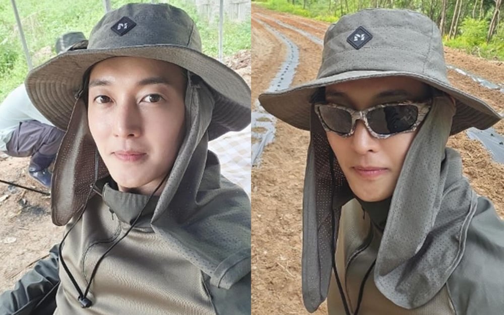 Kim Hyun Joong updates his fans and shares he's now enjoying life as a  farmer | allkpop