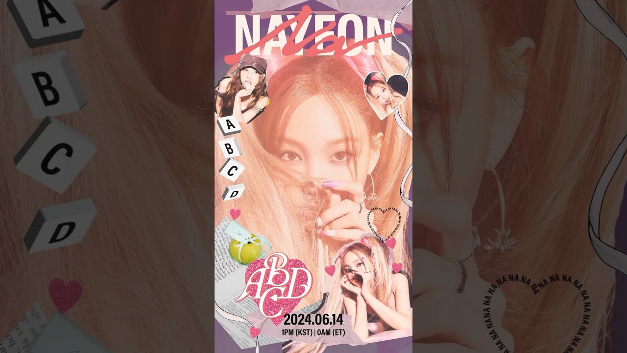 TWICE's Nayeon teases 'ABCD' title track for 'NA' mini album Chart Abcd Nayeon