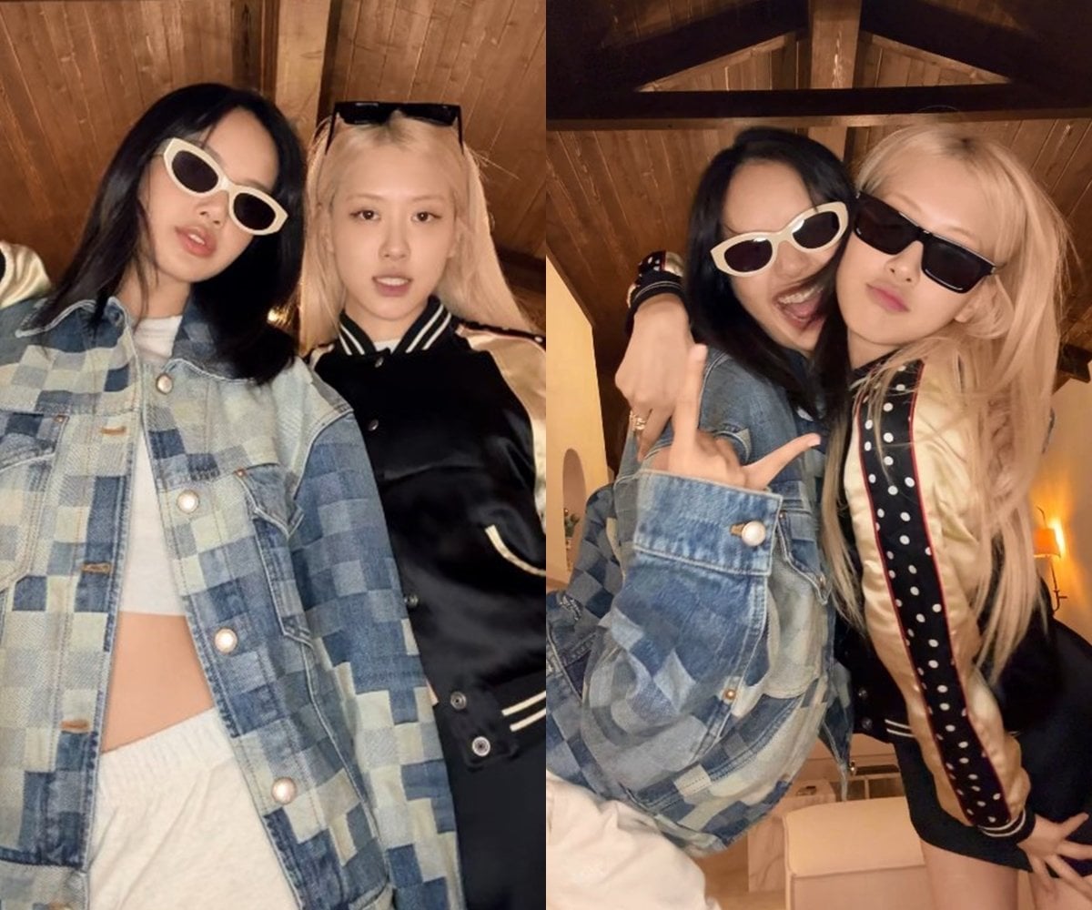 BLACKPINK's Rosé and Lisa showcase their friendship allkpop