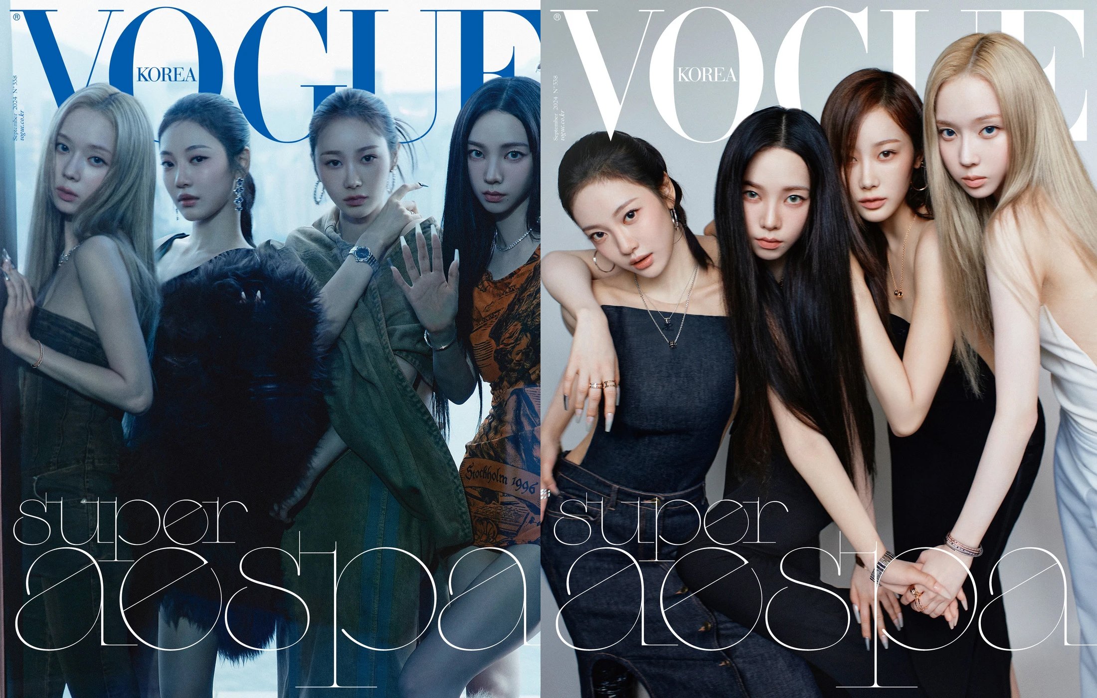 Vogue Singapore October 2021 aespa エスパ aespa 에스파 | K-pop sensation Aespa graces Vogue