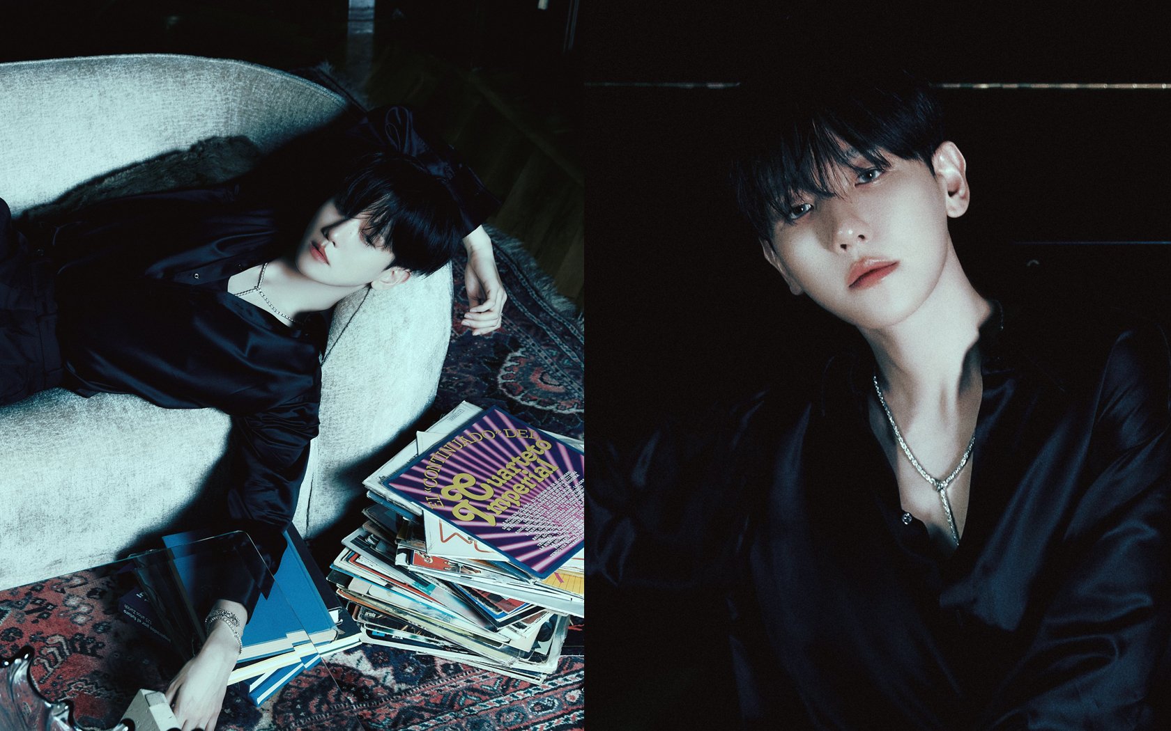 Baekhyun EXO memancarkan visualnya yang tampan dalam foto teaser terbaru untuk 'Hello, World' Baekhyun EXO memancarkan visualnya yang tampan dalam foto teaser terbaru untuk 'Hello, World'