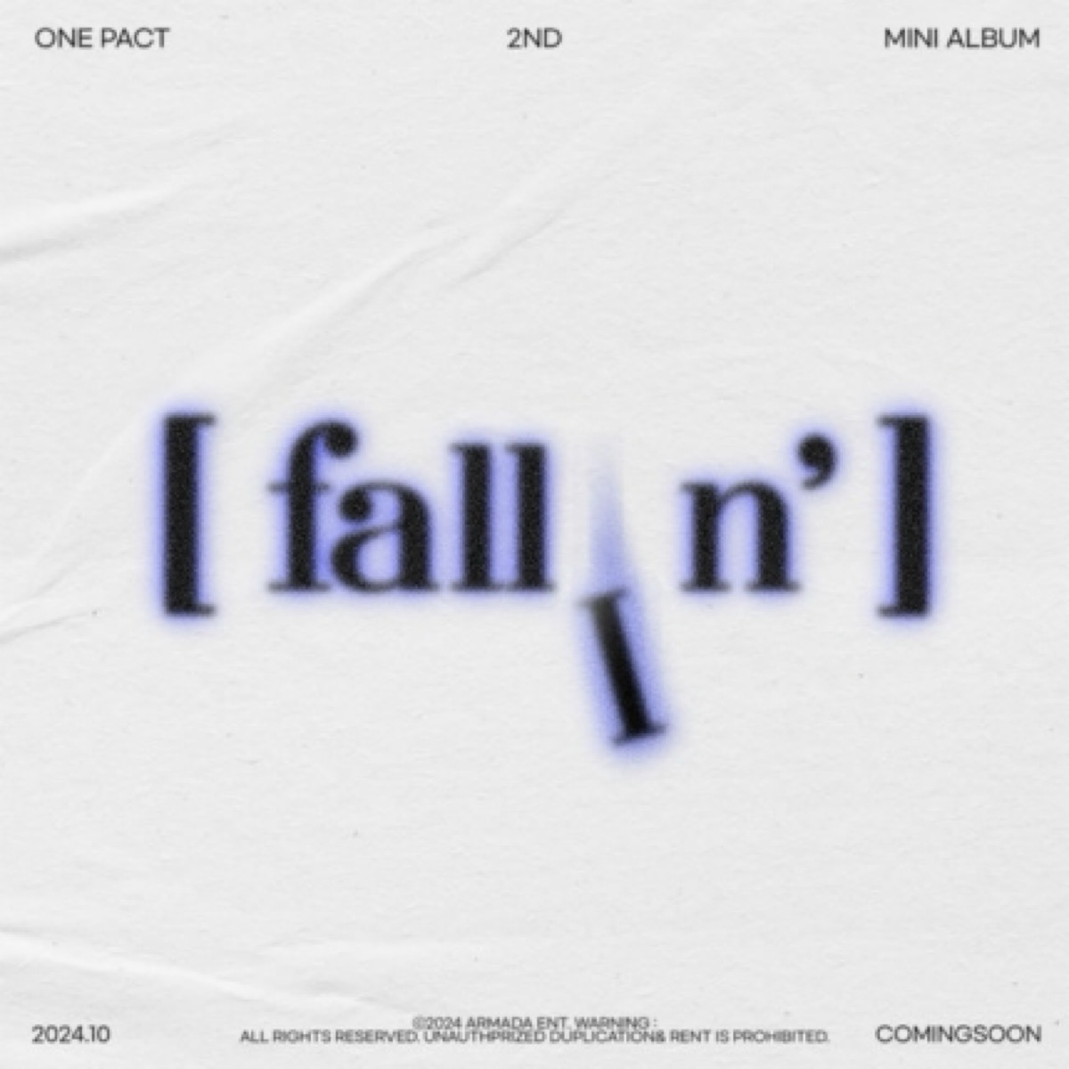 ONE PACT umumkan comeback di bulan Oktober dengan mini album baru ‘fallIn’ ONE PACT umumkan comeback di bulan Oktober dengan mini album baru ‘fallIn’