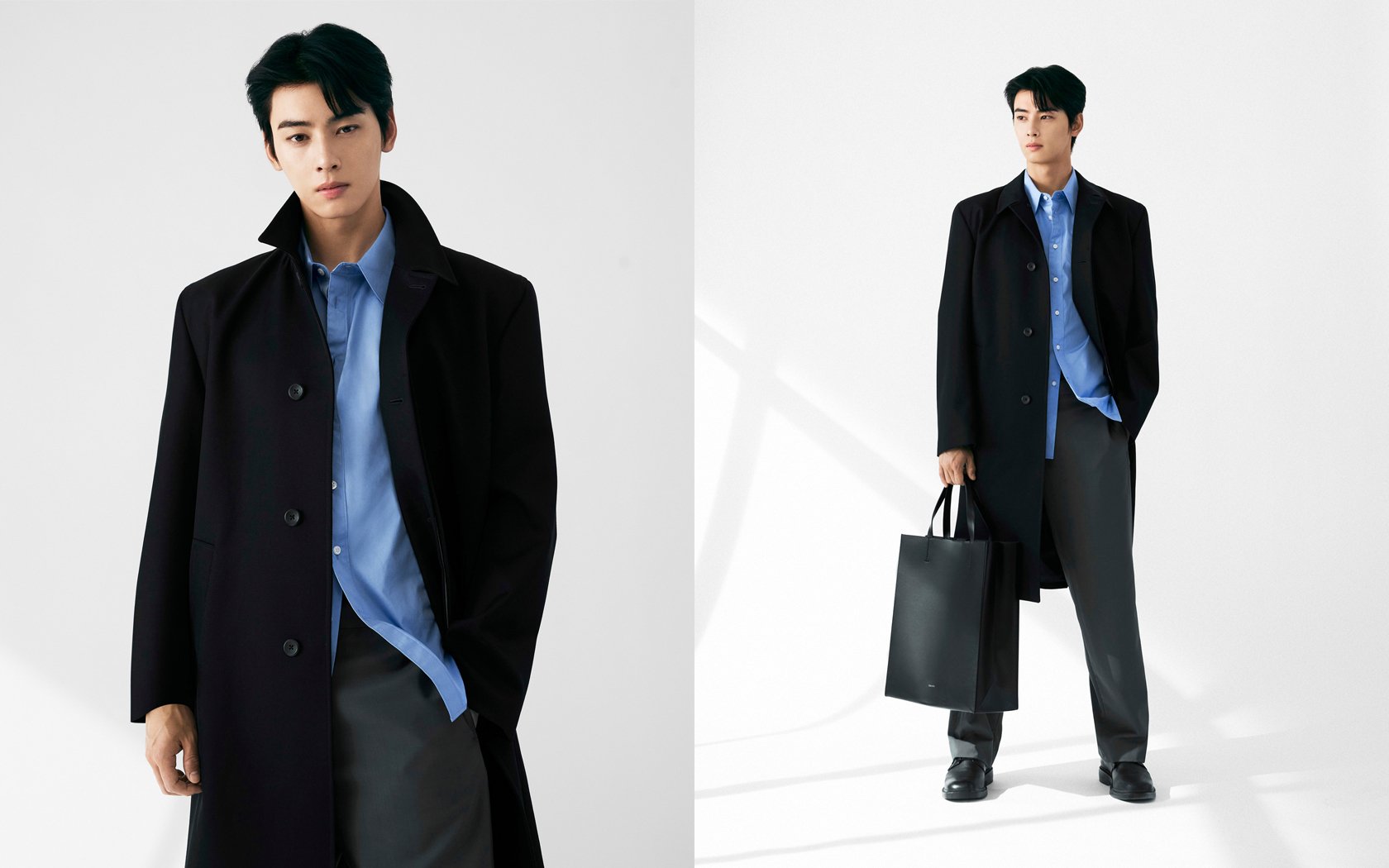 Duta Global Cha Eun Woo tampil dalam kampanye koleksi Pria Musim Gugur 2024 Calvin Klein Duta Global Cha Eun Woo tampil dalam kampanye koleksi Pria Musim Gugur 2024 Calvin Klein