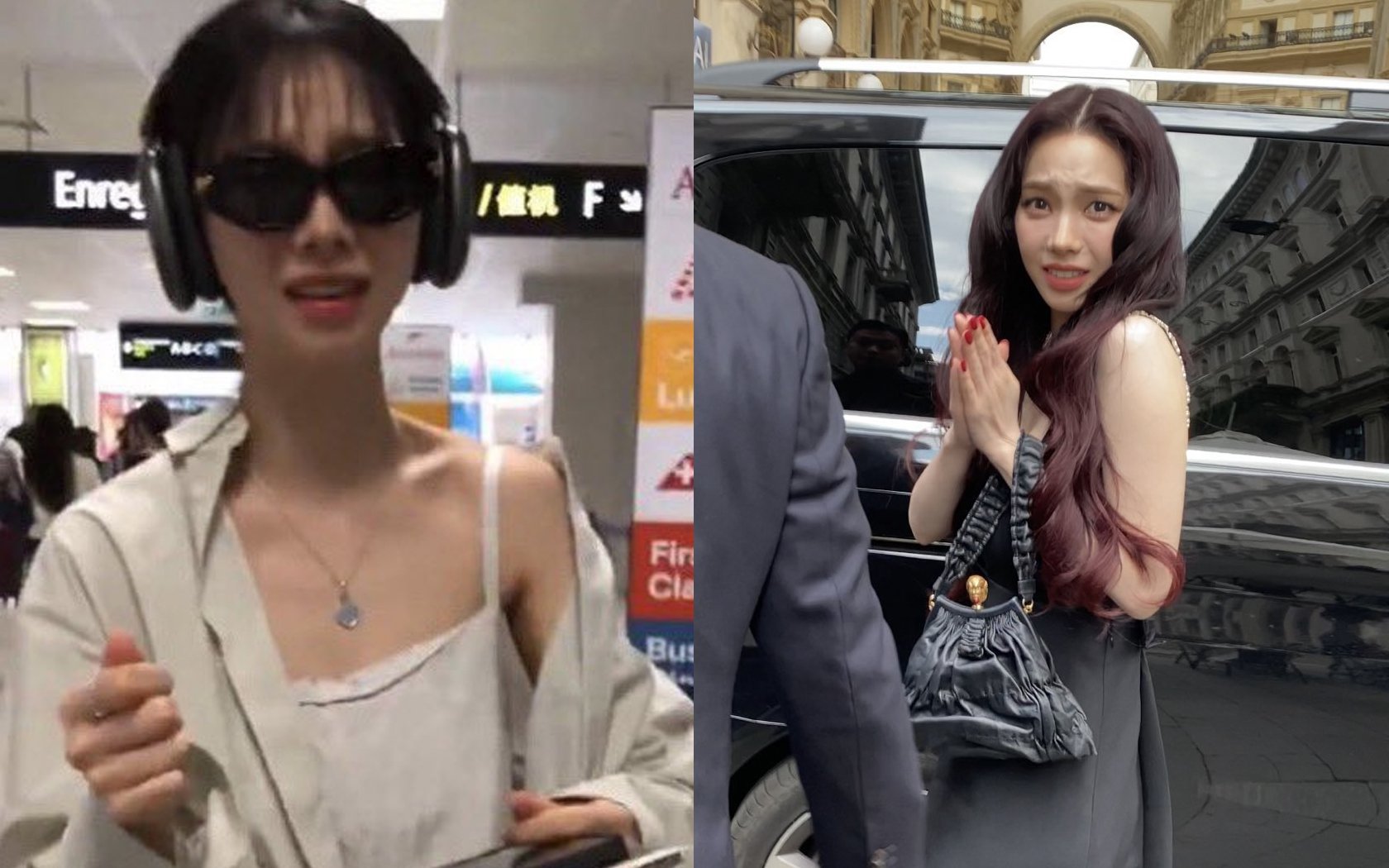Fans meleleh melihat reaksi menggemaskan Karina saat dia tidak bisa memberikan tanda tangan