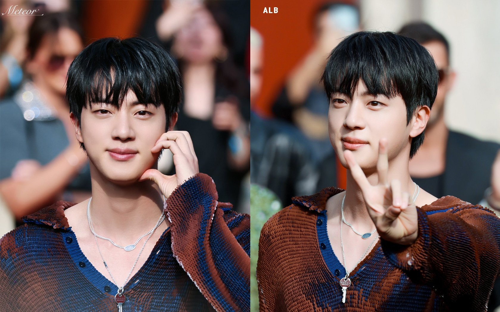 Bts v gucci necklace deals
