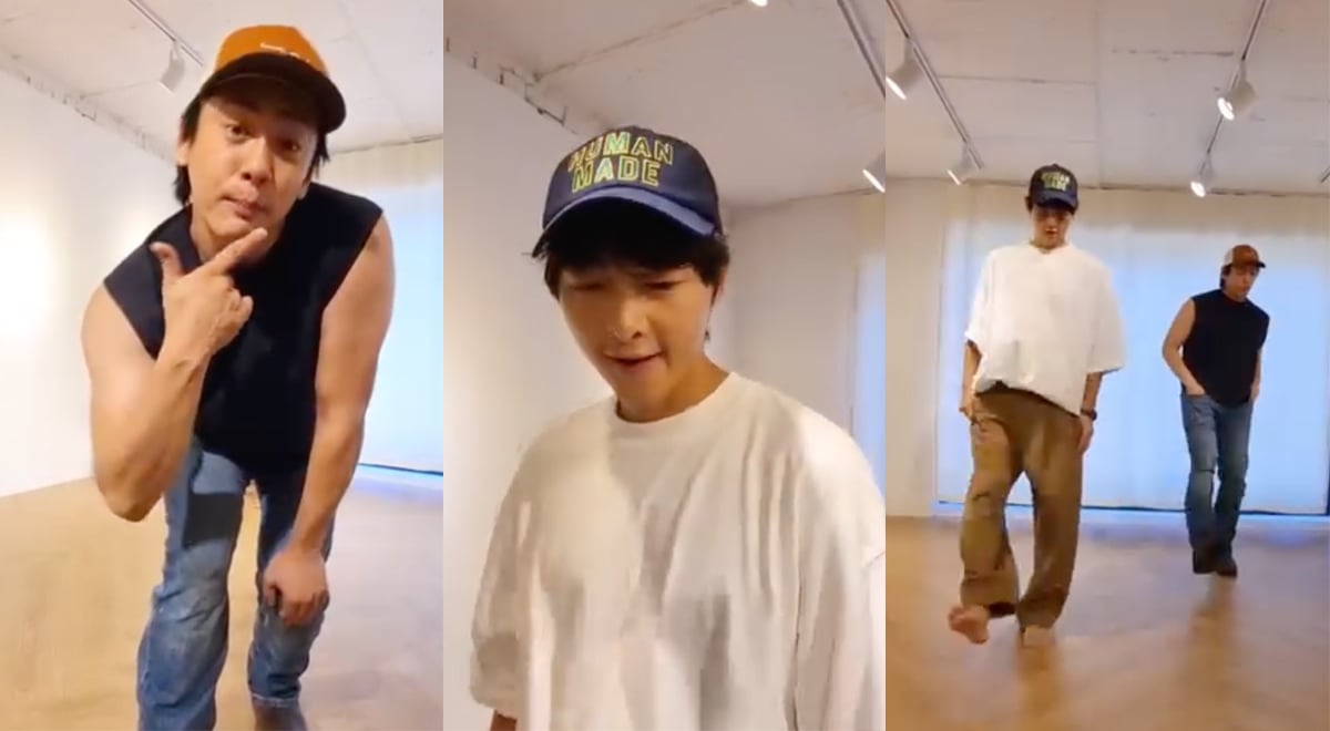 Song Joong Ki bergabung dengan Yoo Teo untuk tantangan menari 'Texas Summer' yang seru