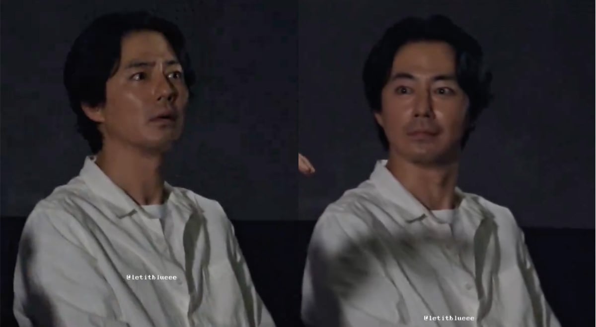 Jo In Sung menarik perhatian atas reaksinya saat melihat penonton meninggalkan acara tanya jawab film lebih awal Jo In Sung menarik perhatian atas reaksinya saat melihat penonton meninggalkan acara tanya jawab film lebih awal