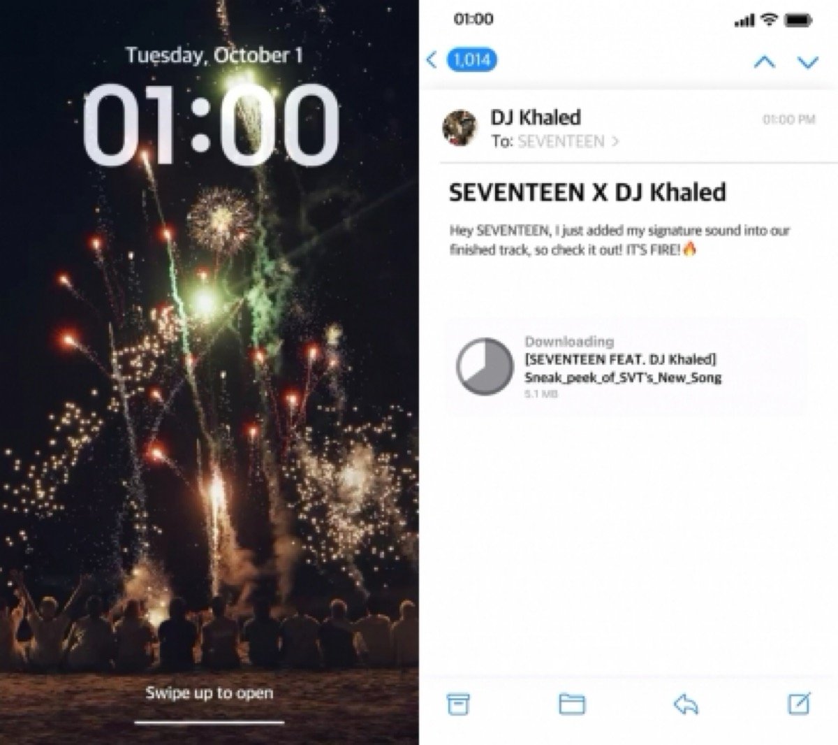 SEVENTEEN bekerja sama dengan DJ Khaled SEVENTEEN bekerja sama dengan DJ Khaled