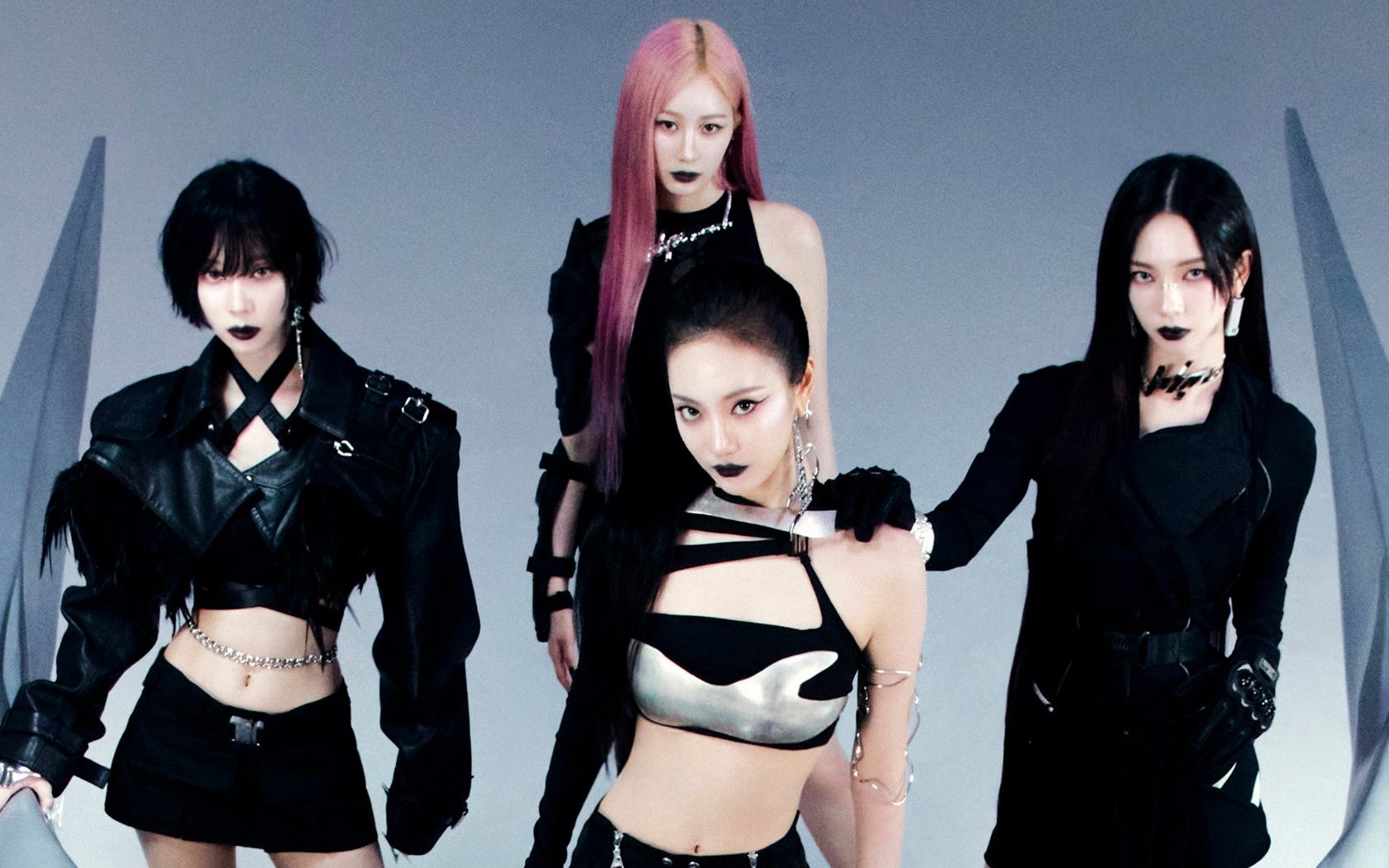 aespa exude a cyberpunk aura in the latest teasers for their comeback