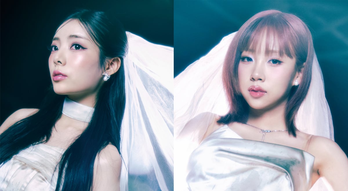 Anggota PURPLE K!SS Goeun & Dosie memukau dalam gambar teaser 'Headway' yang garang