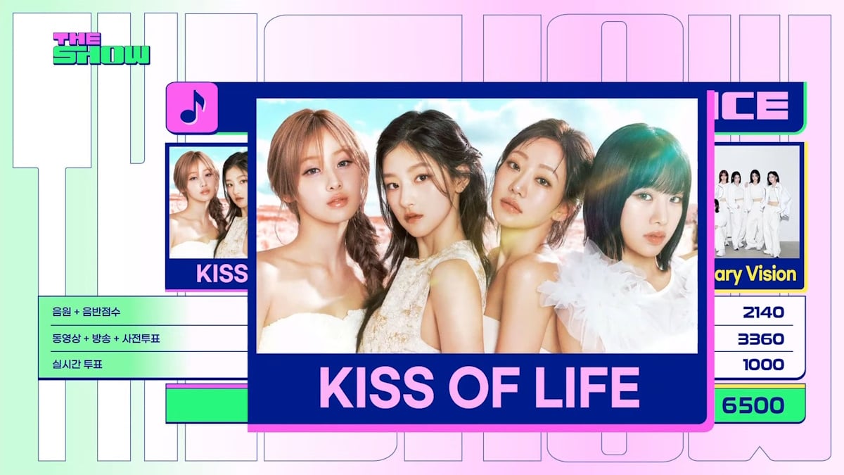 KISS OF LIFE raih trofi #1 di SBS MTV 'The Show'