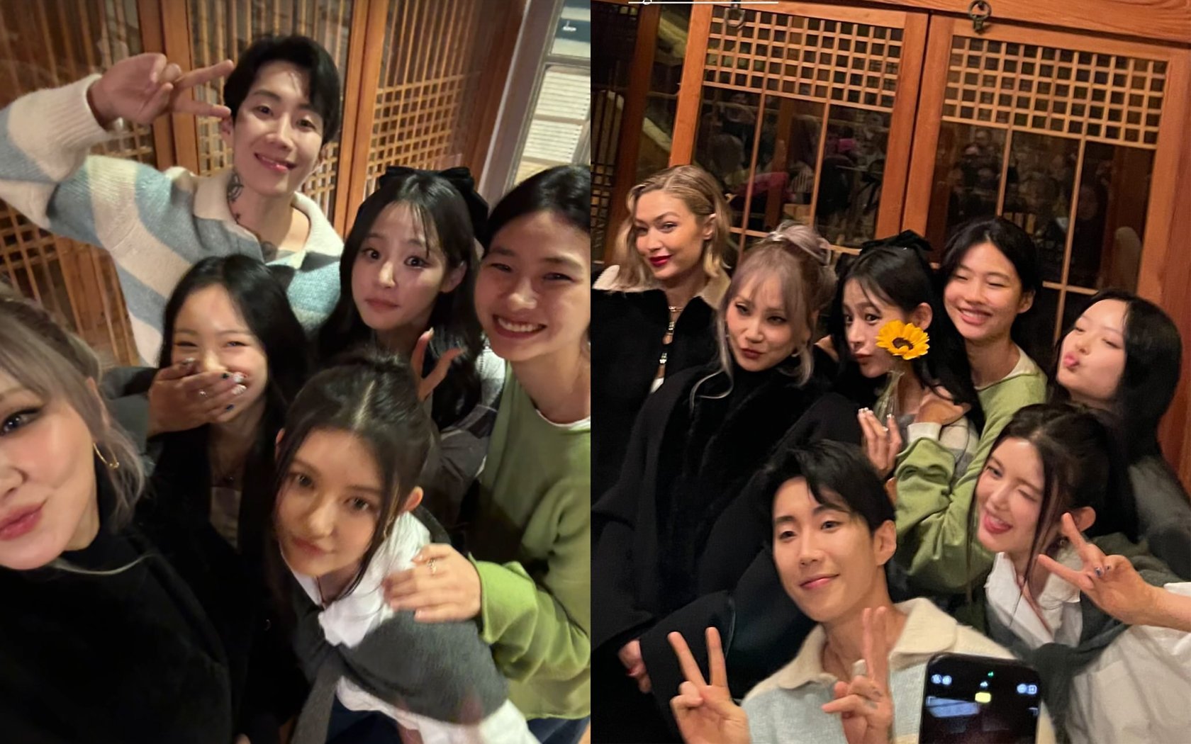NewJeans, CL, Jay Park, Jung Ho Yeon, dan Gigi Hadid berkumpul dan berfoto bersama NewJeans, CL, Jay Park, Jung Ho Yeon, dan Gigi Hadid berkumpul dan berfoto bersama