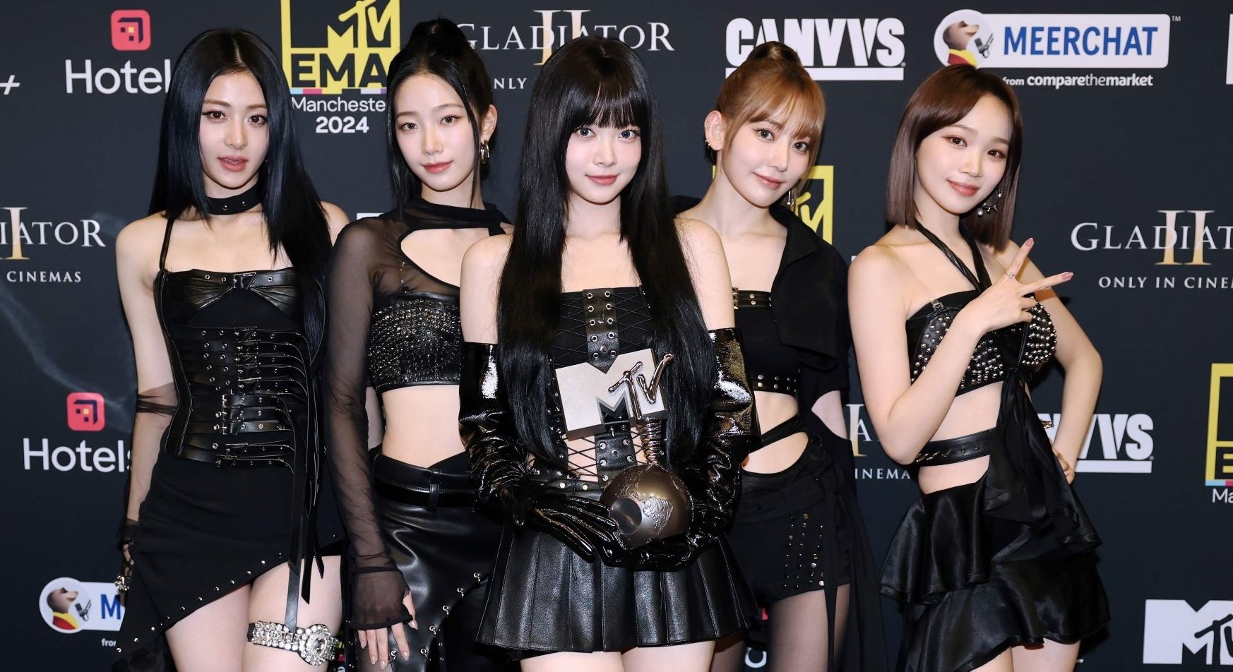 LE SSERAFIM Bersinar di MTV EMA, Raih Penghargaan 'Best Push'