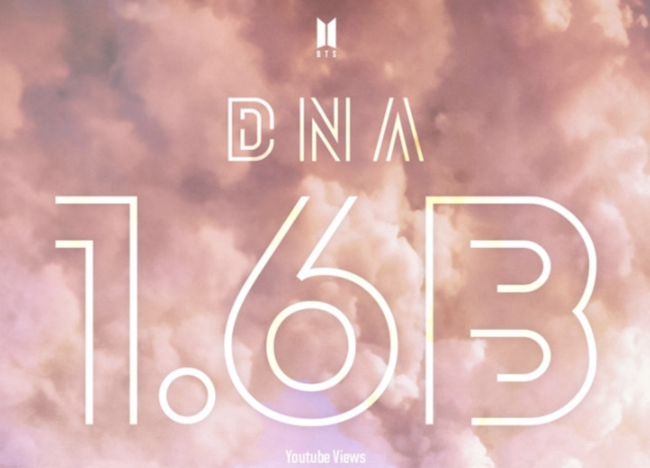 Video musik 'DNA' BTS melampaui 1,6 Miliar penayangan, menjadi grup ketiga yang mencapai tonggak sejarah Video musik 'DNA' BTS melampaui 1,6 Miliar penayangan, menjadi grup ketiga yang mencapai tonggak sejarah