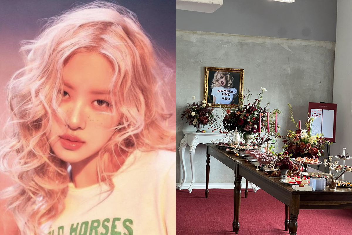 Para penggemar terkagum-kagum dengan sentuhan pribadi pesta pendengaran yang mewah dari BLACKPINK Rosé Para penggemar terkagum-kagum dengan sentuhan pribadi pesta pendengaran yang mewah dari BLACKPINK Rosé