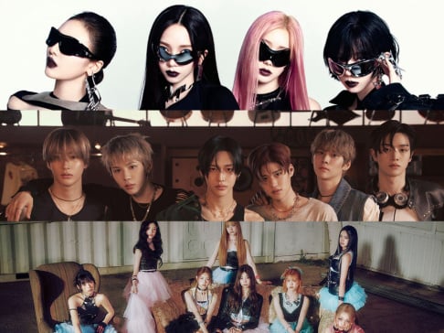 aespa, ATEEZ, BTS, V, CLASS:y, DAY6, FIFTY FIFTY, I-DLE, Yuqi, Lim Young Woong, NCT WISH, NCT Dream, ﻿NiziU, NOWADAYS, RIIZE, Seventeen, Stray Kids, TREASURE, UNIS, Xikers