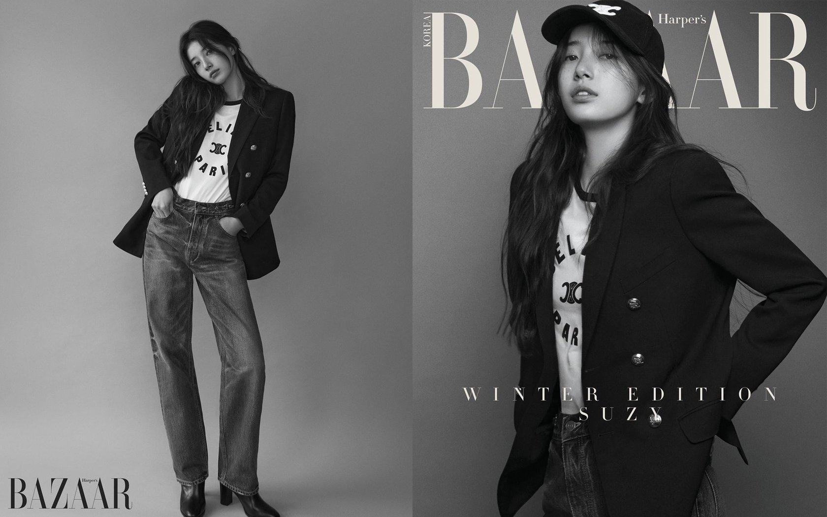 Suzy tampil memukau sebagai duta global terbaru Celine dalam foto Harper's Bazaar Suzy tampil memukau sebagai duta global terbaru Celine dalam foto Harper's Bazaar