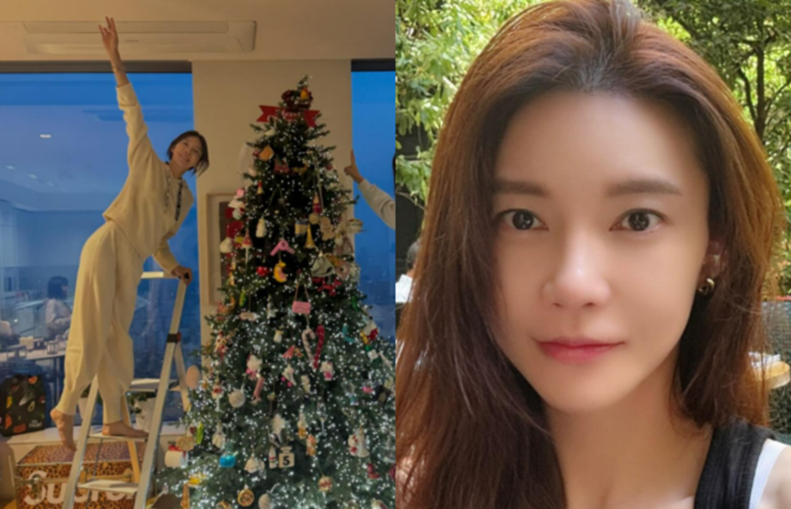 Pohon Natal mewah Cha Ye Ryun memukau penggemar