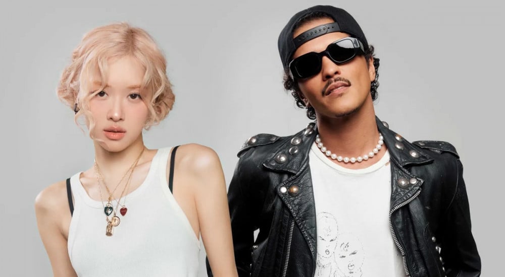 Blackpink ros and bruno mars apt hits 500 million spotify streams