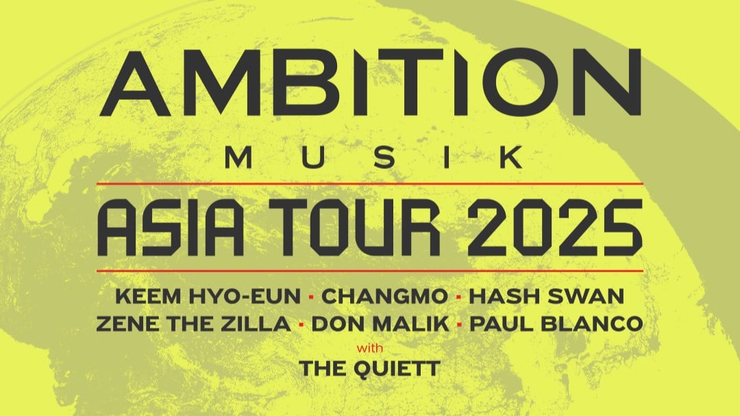 AMBITION MUSIK akan mengadakan tur Asia pada tahun 2025 AMBITION MUSIK akan mengadakan tur Asia pada tahun 2025