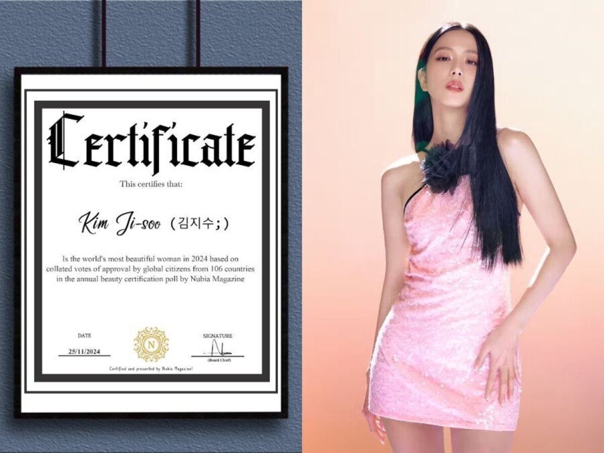 Jisoo BLACKPINK dinobatkan sebagai 'Wanita Tercantik di Dunia' untuk tahun 2024 Jisoo BLACKPINK dinobatkan sebagai 'Wanita Tercantik di Dunia' untuk tahun 2024
