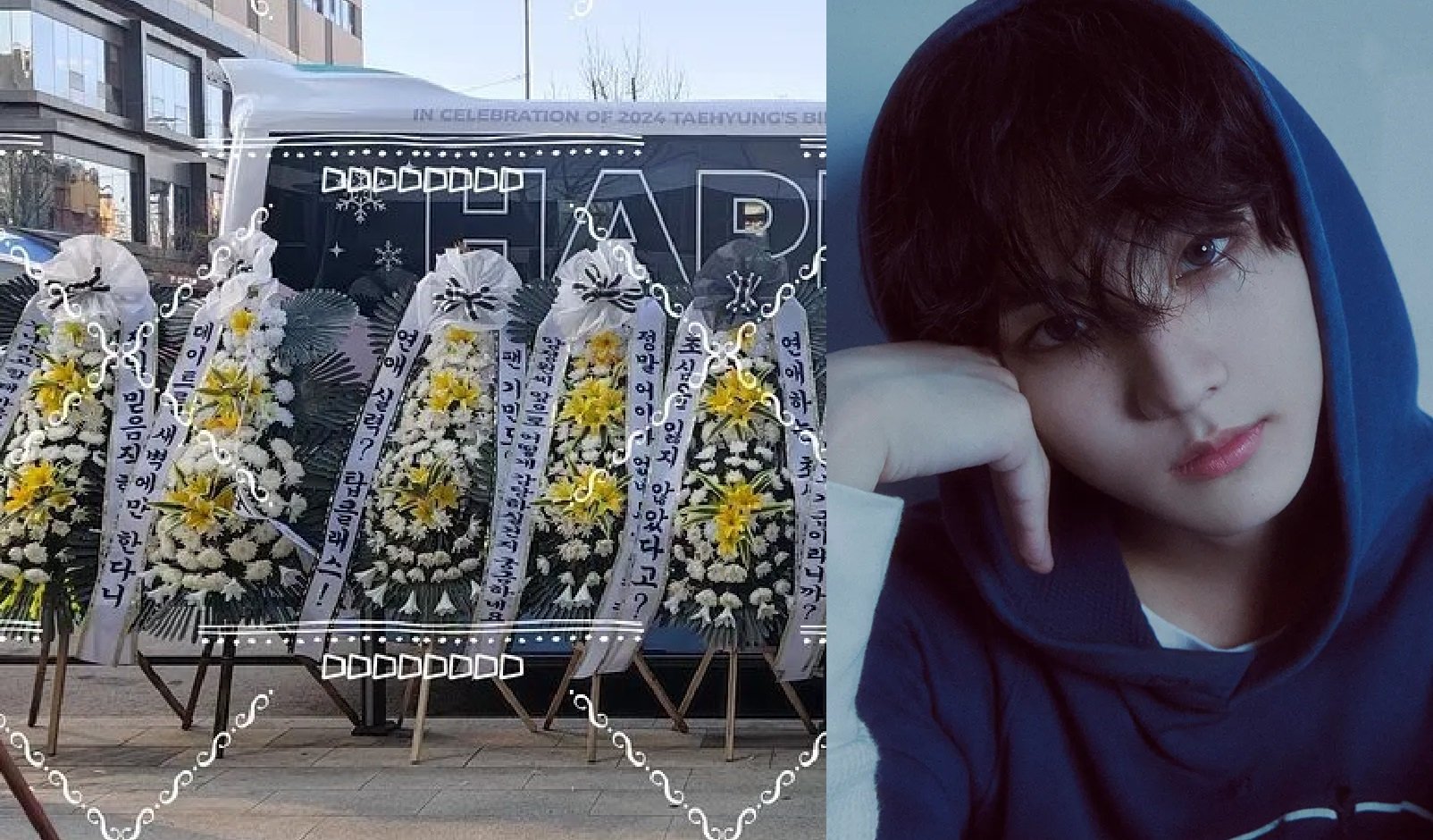 Karangan bunga pemakaman dikirimkan ke Jungwon ENHYPEN karena rumor berkencan dengan Winter aespa