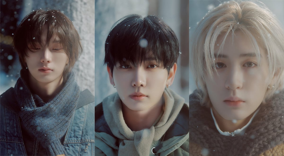 BOYNEXTDOOR reflect in the snow in 'If I Say, I Love You