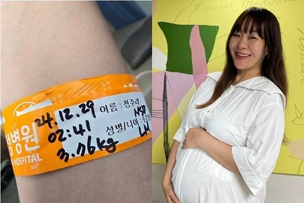 Komedian Jung Joo Ri mengumumkan kelahiran anak kelima