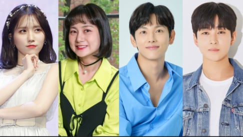 DinDin, Lovelyz, Jin, Park Na Rae,  Im Si Wan