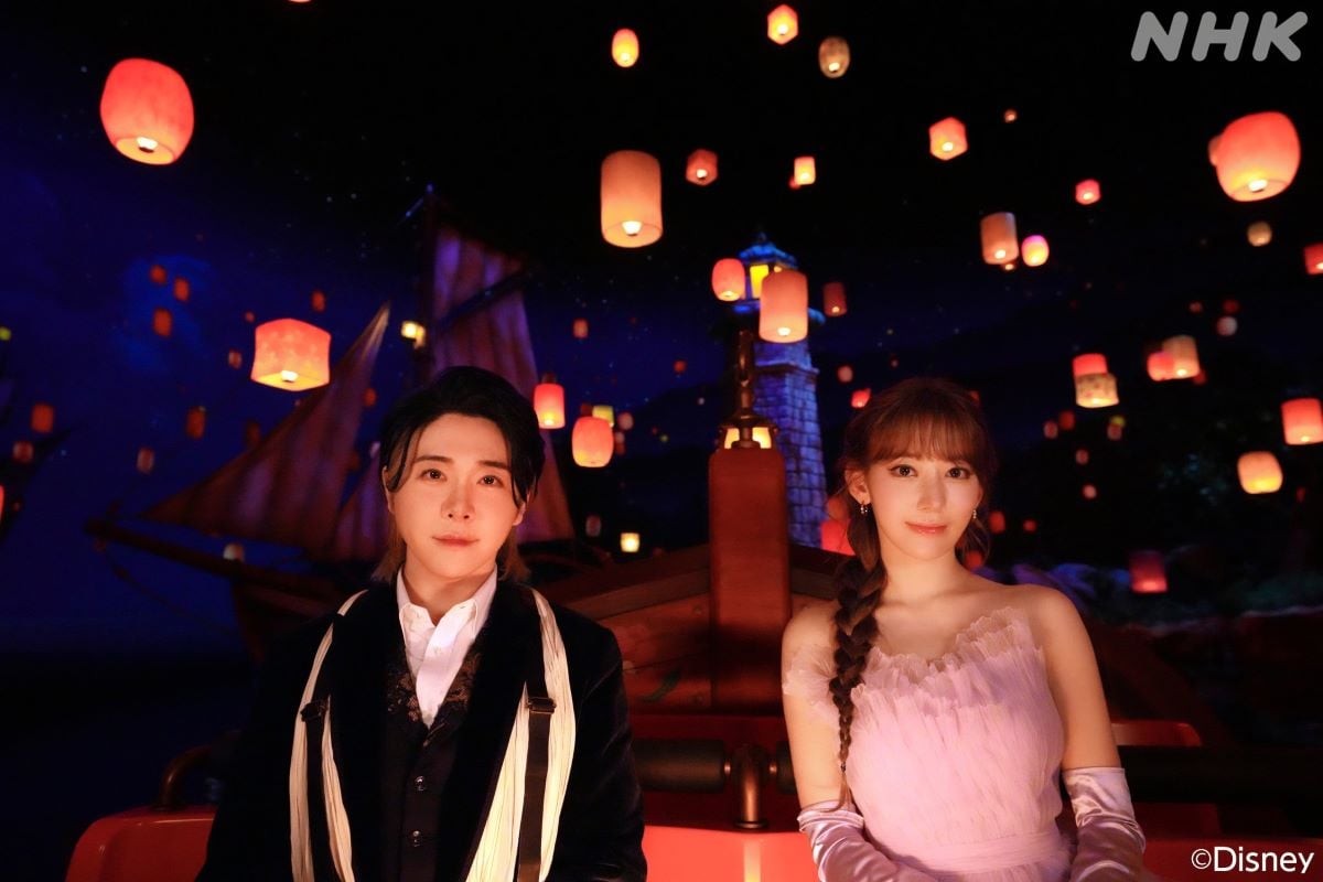 Sakura LE SSERAFIM menerima pujian atas vokalnya dalam penampilan duet 'I See The Light' dengan Motoki Ohmori