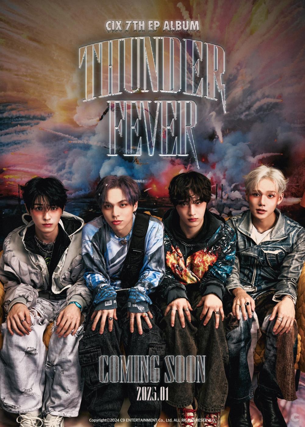 CIX merilis video teaser sinematik untuk 'THUNDER FEVER' 2 1736032674 image