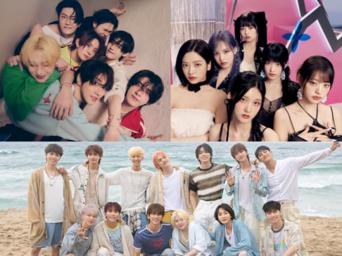 ENHYPEN, GFriend (Girlfriend), IVE, Seventeen