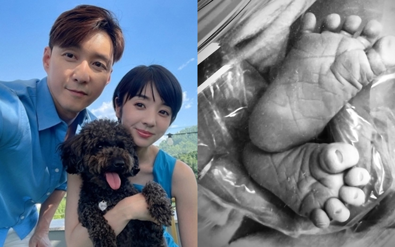 Shim Hyung Tak dan istrinya Saya menyambut anak pertama mereka Haru Shim Hyung Tak dan istrinya Saya menyambut anak pertama mereka Haru
