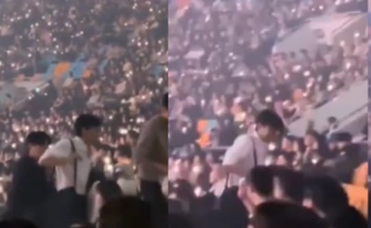 Lim Young Woong bergabung dengan penonton bertabur bintang di konser Davichi Lim Young Woong bergabung dengan penonton bertabur bintang di konser Davichi