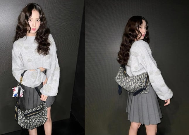 Jisoo menampilkan pesona elegan dan cerianya sebagai muse Dior