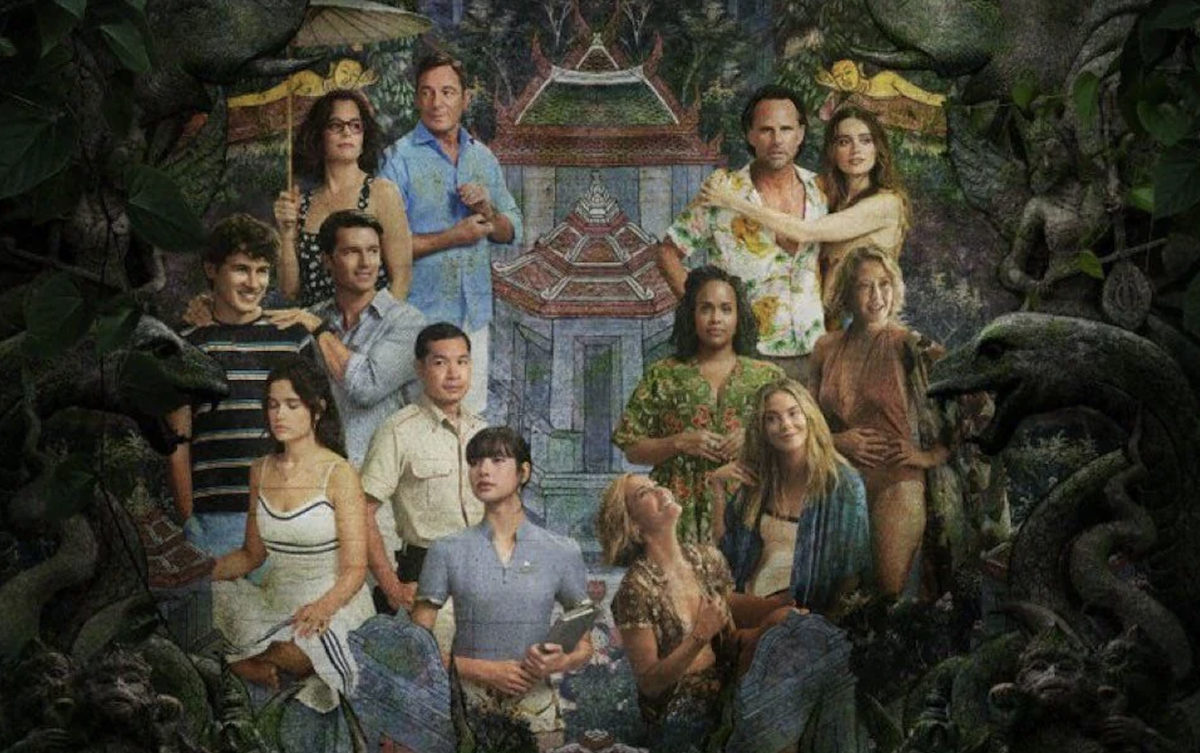 Blackpink Lisa membintangi poster Teaser 'The White Lotus Season 3'