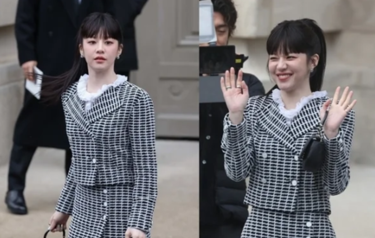 Go Youn Jung Stuns di Paris Fashion Week dengan gaya rambut baru, menyalurkan getaran 'hee soo'