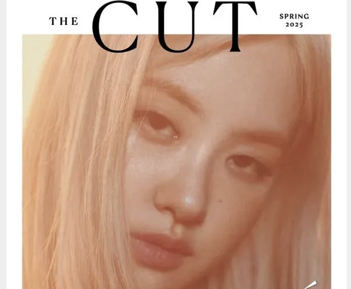 Blackpink Rosé menjadi pusat perhatian dalam edisi Cut Spring 2025
