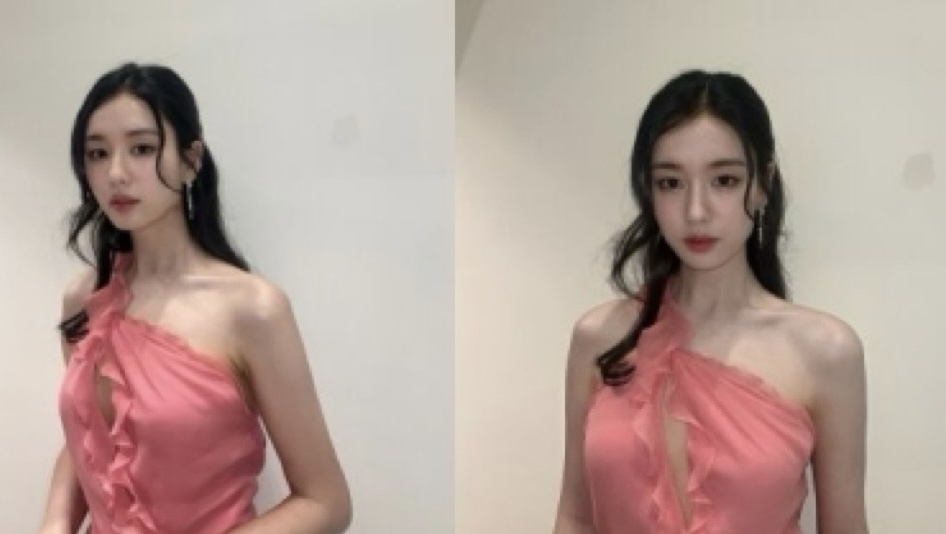 Ahn Eun Jin memancarkan kecantikan di penghargaan tersayang Ahn Eun Jin memancarkan kecantikan di penghargaan tersayang
