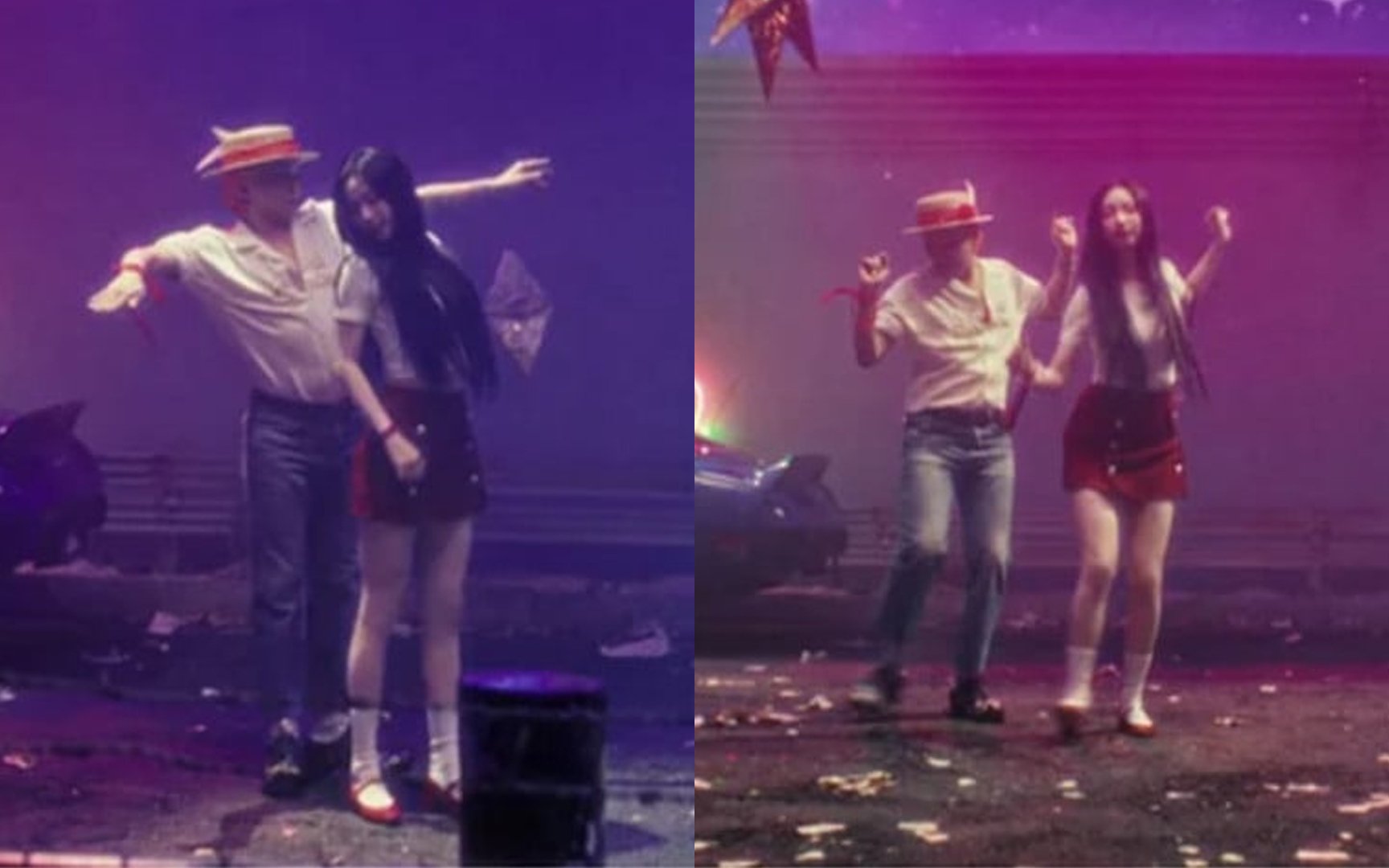 Fans mengekspresikan kekecewaan tentang segmen dansa antara G-Dragon dan Karina