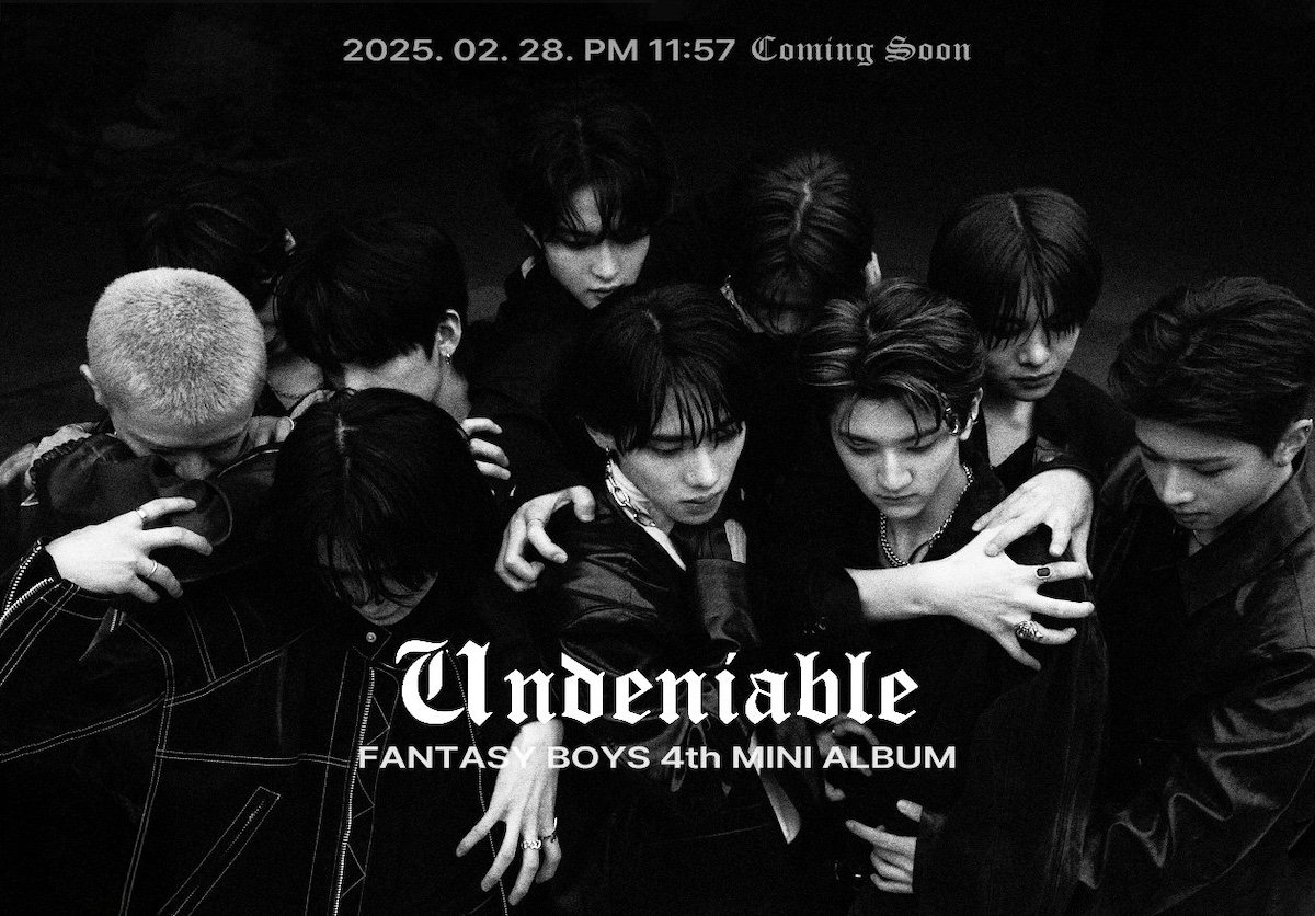 Fantasy Boys mengumumkan comeback dengan album mini ke -4 'tidak dapat disangkal'