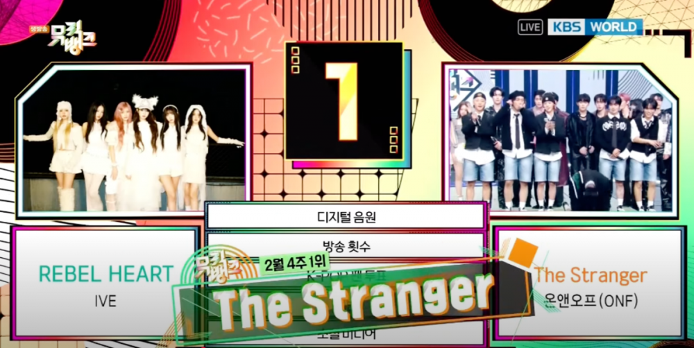 ONF menang #1 dengan 'The Stranger' + pertunjukan spektakuler di 'Bank Musik' 28 Februari! 1 1740748144 2025 02 28 12