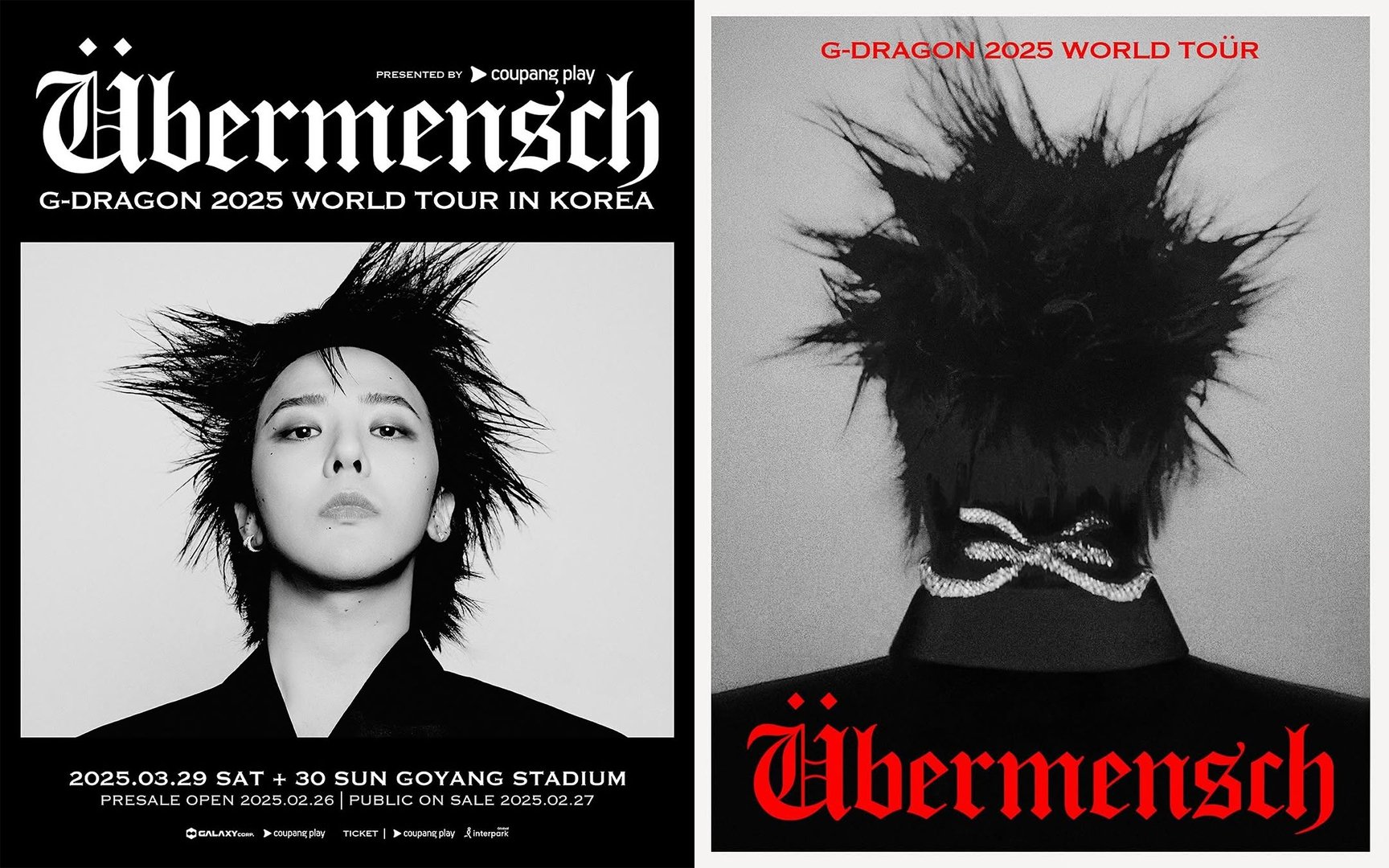 G-Dragon Menambahkan Kursi Tampilan Terbatas untuk Tur Dunia 2025-nya di tengah permintaan yang luar biasa