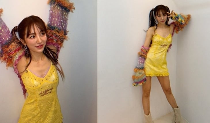 Yoon Eun Hye Stuns dengan gaun mini kuning untuk penampilan Netflix yang akan datang