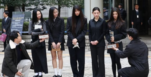 LE SSERAFIM, Min Hee Jin, NewJeans, Danielle, Haerin, Hyein, Hanni, Minji
