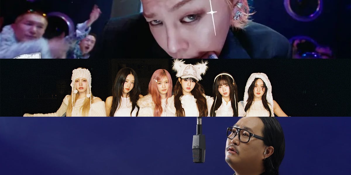 Bagan G-Dragon, Ive, dan Zo Zazz Top untuk minggu kedua Maret 2025