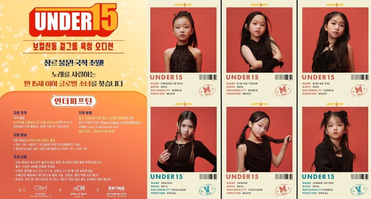 Netizens terkejut oleh program audisi K-POP baru MBN 'Under 15', Called It 'Child Abuse'