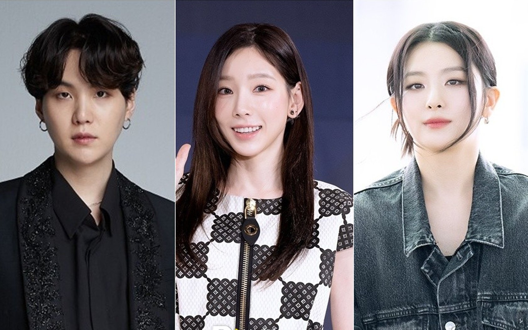 Suga, Taeyeon, dan Seulgi masing -masing menyumbangkan 100 juta KRW (~ 68.368 USD) untuk mendukung pemulihan api Suga, Taeyeon, dan Seulgi masing -masing menyumbangkan 100 juta KRW (~ 68.368 USD) untuk mendukung pemulihan api